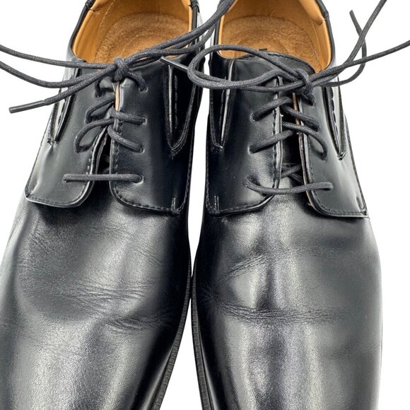 La Milano Black Lace-Up Dress Shoes Mens Size 12 main image 9